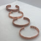 Improve your performance with Pure Copper Magnetic Therapy Bracelet Bangle Open Cuff