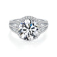 Real Silver Moissanite Women’s Ring