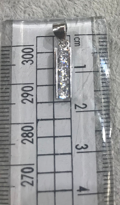 Pendentif en argent véritable