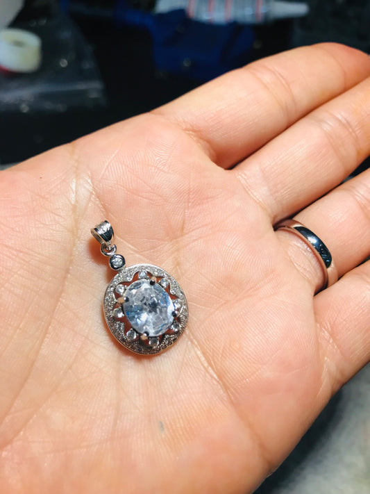 Pendentif en argent sterling