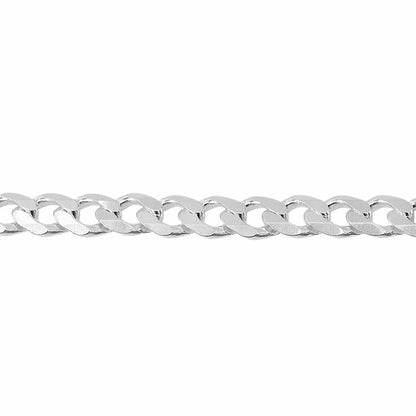 Sterling silver curb chain(2.1mm)