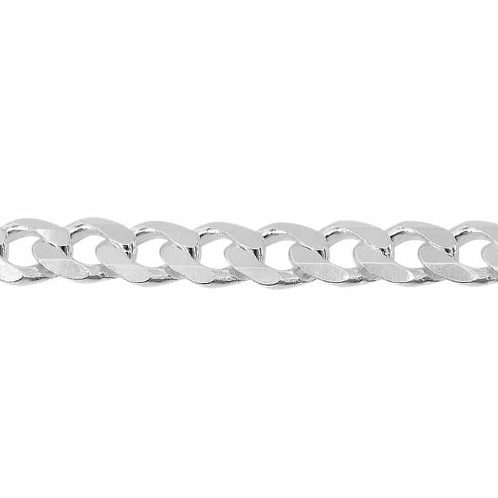 Chaîne gourmette en argent sterling (3,8 mm)