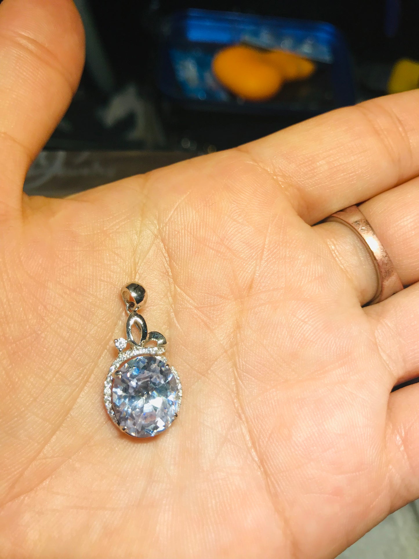 Pendentif en argent sterling