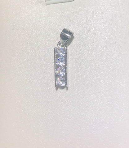 Pendentif en argent véritable