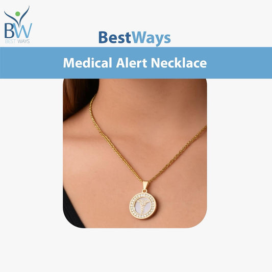 BestWays Medical Alert Necklace