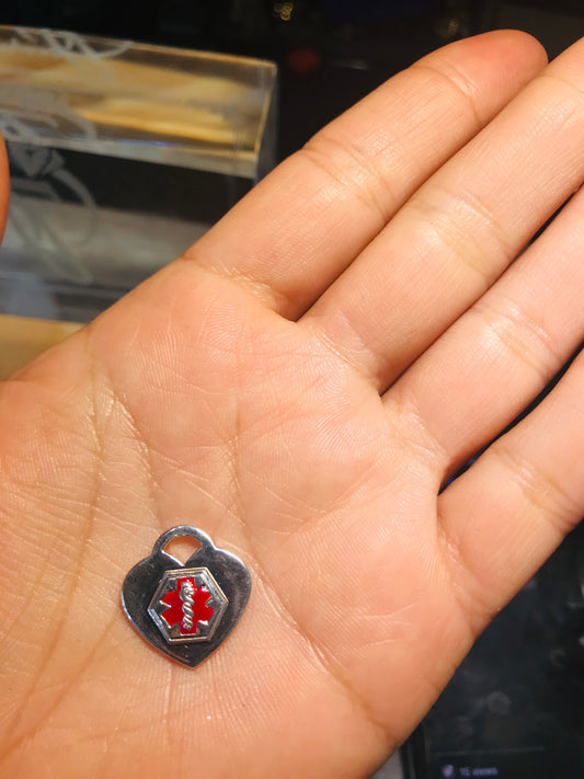 Pendentif en argent sterling