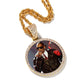 custom round photo picuture pendant