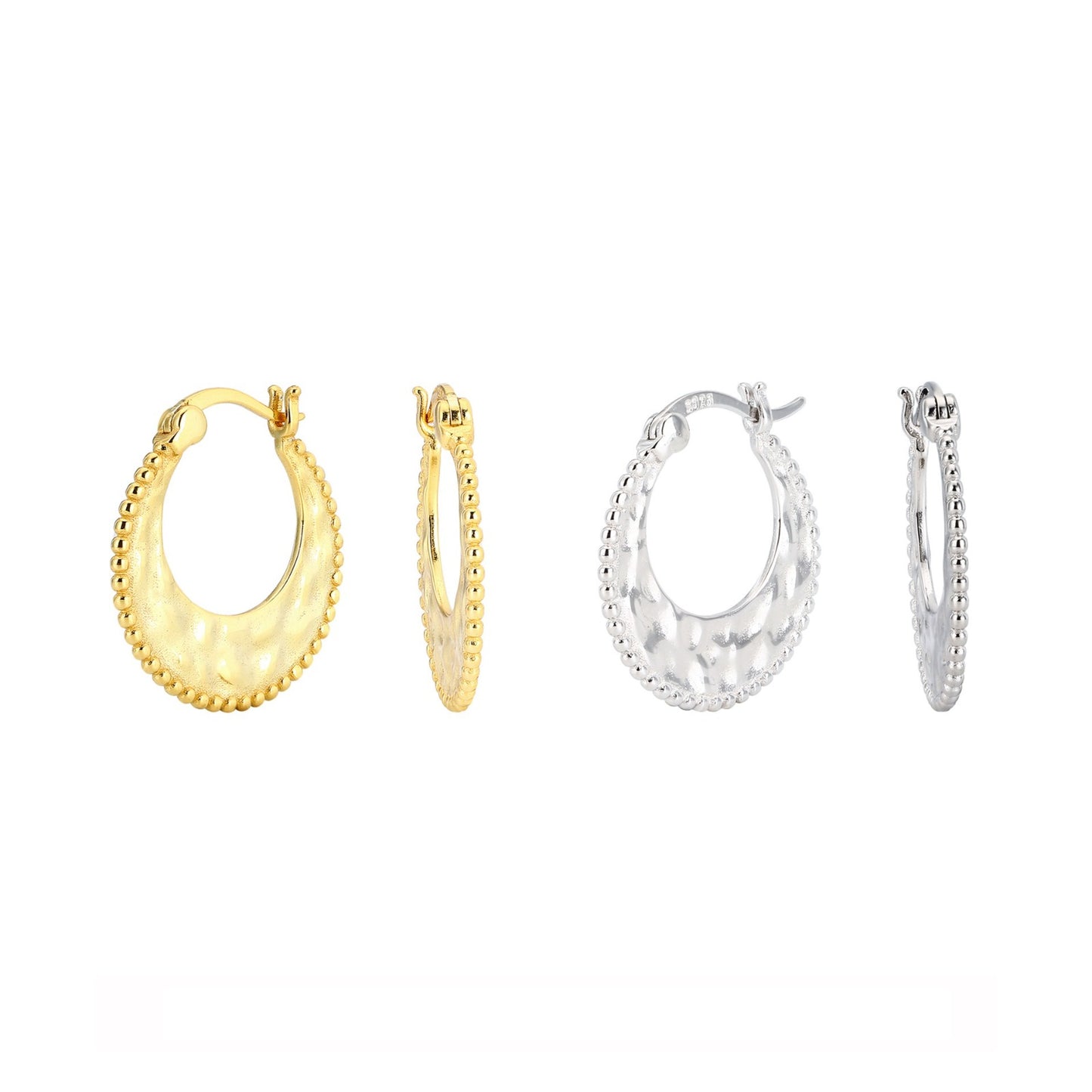 Nattiyan en argent véritable avec crochet