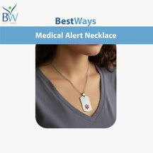 Stay safe and stylish with the Gold-Plated Medical Alert Necklace. Made from high-polish stainless steel with durable IP gold plating, it features a bold red Star of Life medical symbol for quick recognition in emergencies. Perfect for diabetes, allergies, heart conditions, seniors, and more.