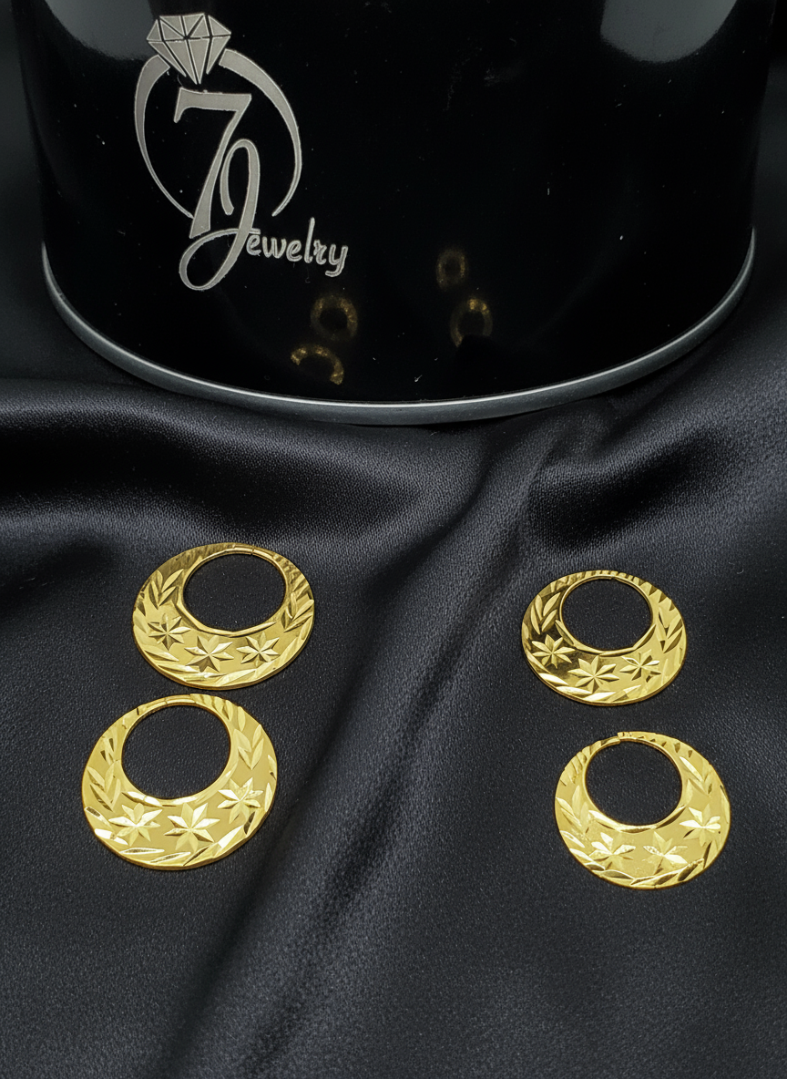 Boucles d'oreilles classiques Nattiyan 💥En rupture de stock💥