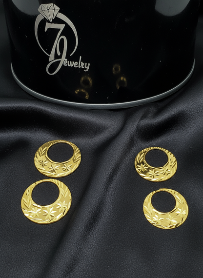 Boucles d'oreilles classiques Nattiyan 💥En rupture de stock💥