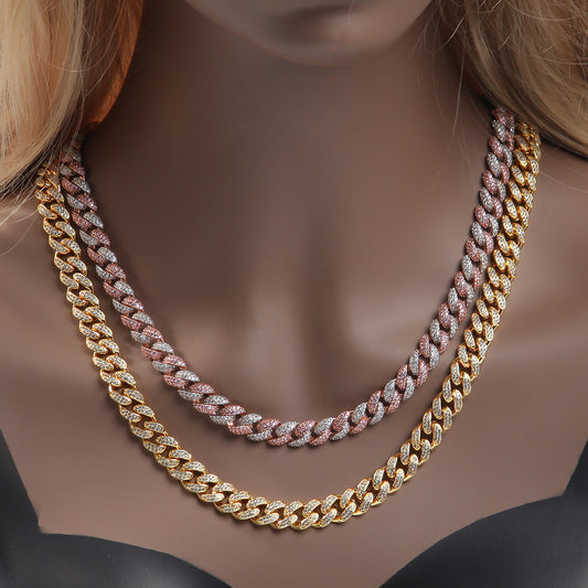 Iced Out 10mm Miami Cuban Link Chain