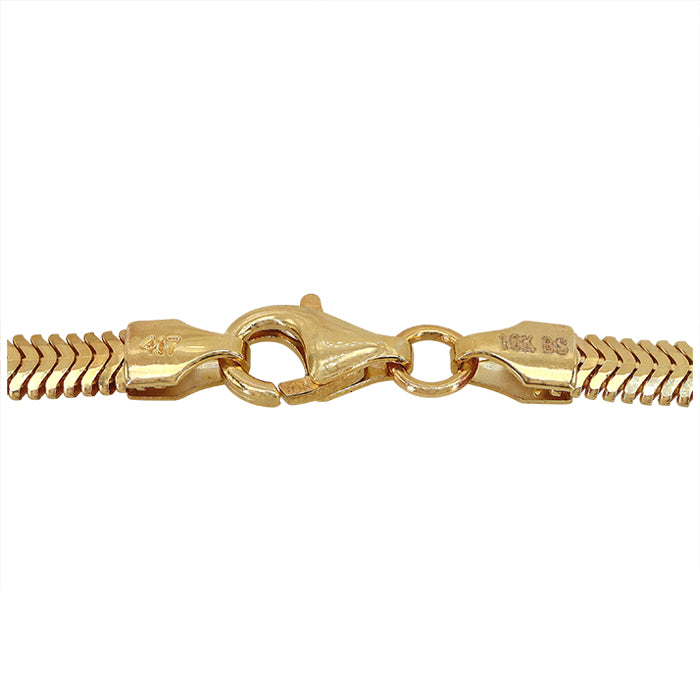 Real gold snake chain