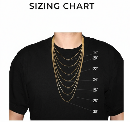 Miami cuban link gold plated unisex chain