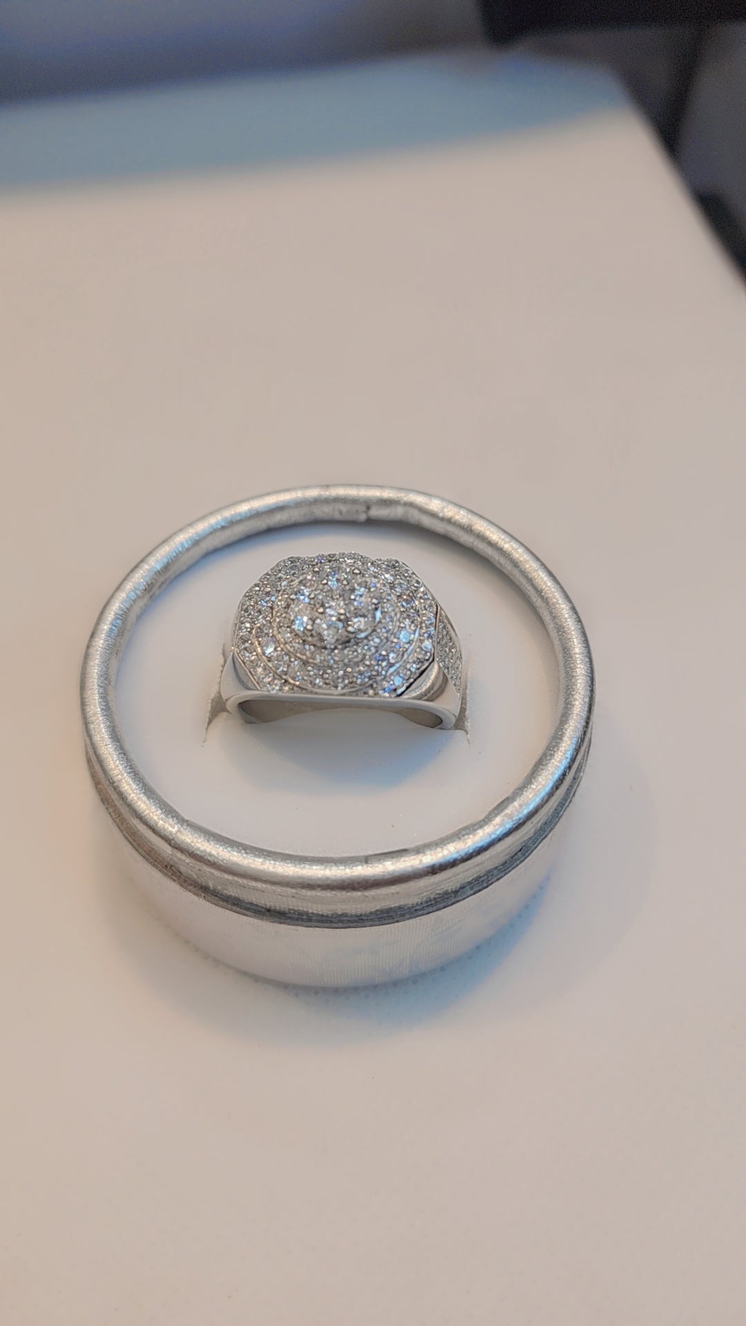 Bague en argent sterling