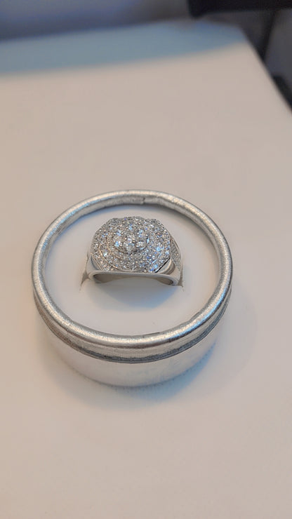 Bague en argent sterling