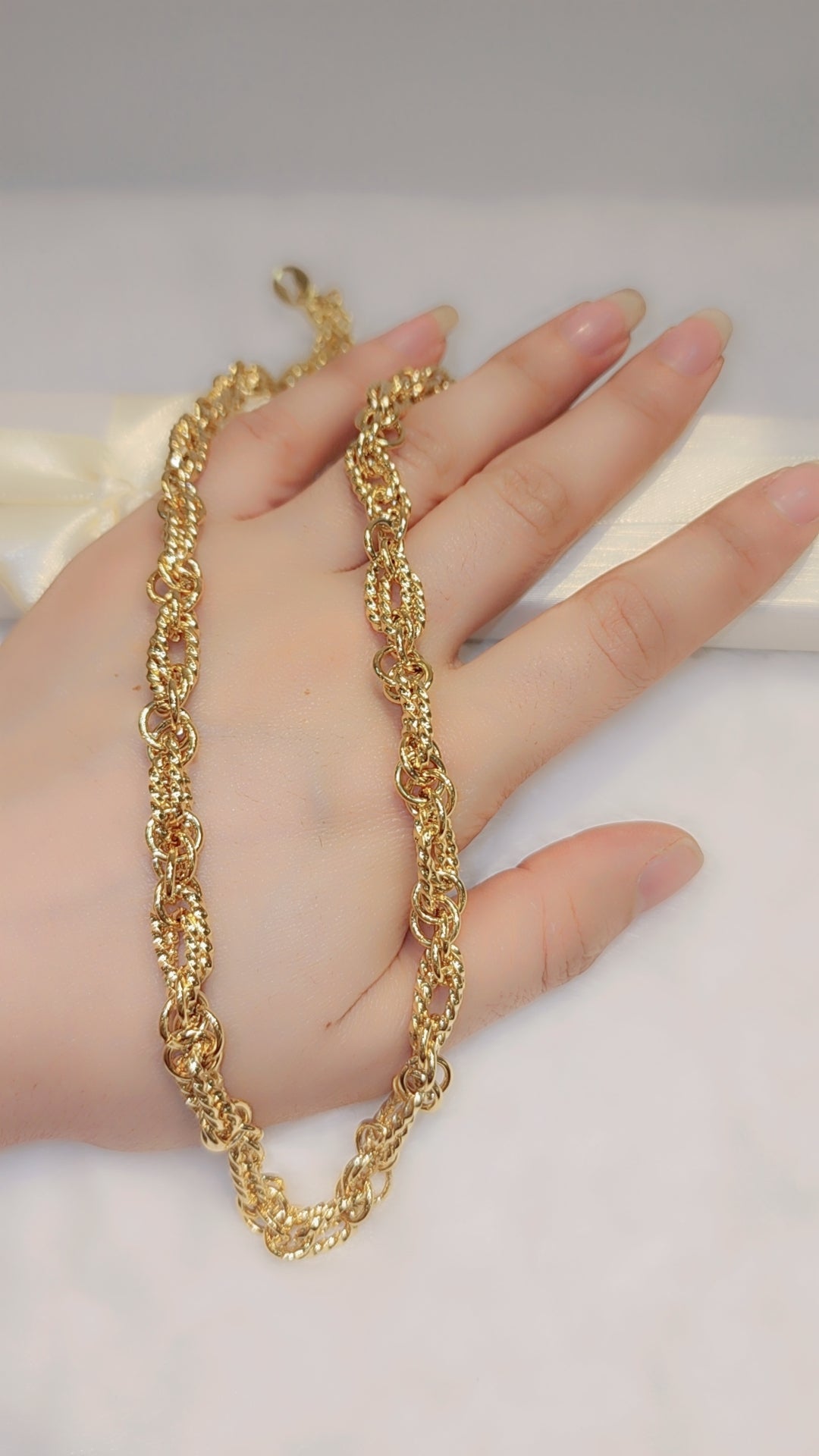 Gold plated chain