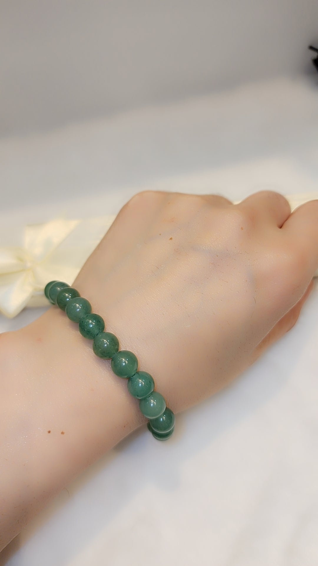 Gemstone stretchy therapy bracelets