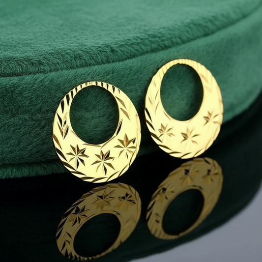 Boucles d'oreilles classiques Nattiyan 💥En rupture de stock💥