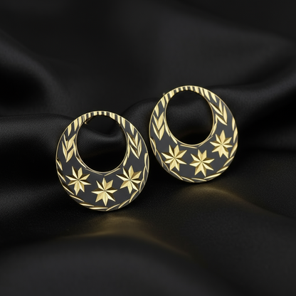 Boucles d'oreilles classiques Nattiyan 💥En rupture de stock💥