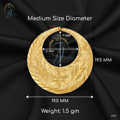 Boucles d'oreilles Nattiyan sablées en étoile, argent véritable et or 24 carats