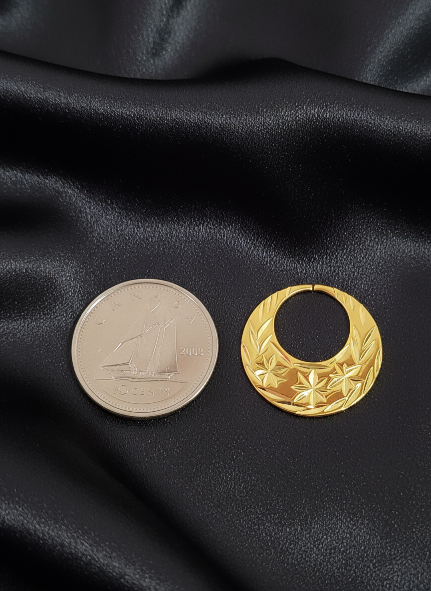 Boucles d'oreilles classiques Nattiyan 💥En rupture de stock💥