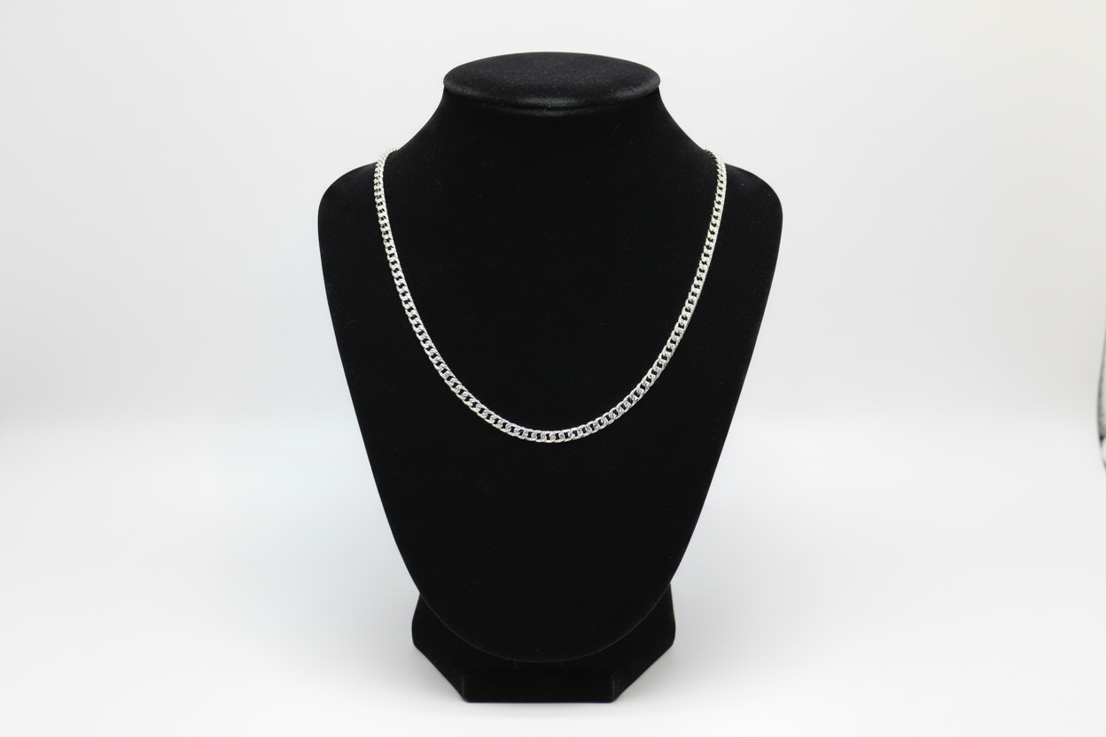 925 Sterling silver Cuban link chains