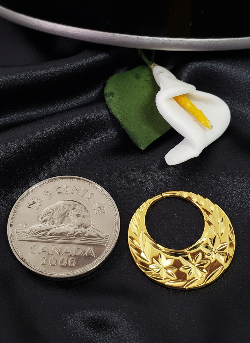 Boucles d'oreilles classiques Nattiyan 💥En rupture de stock💥