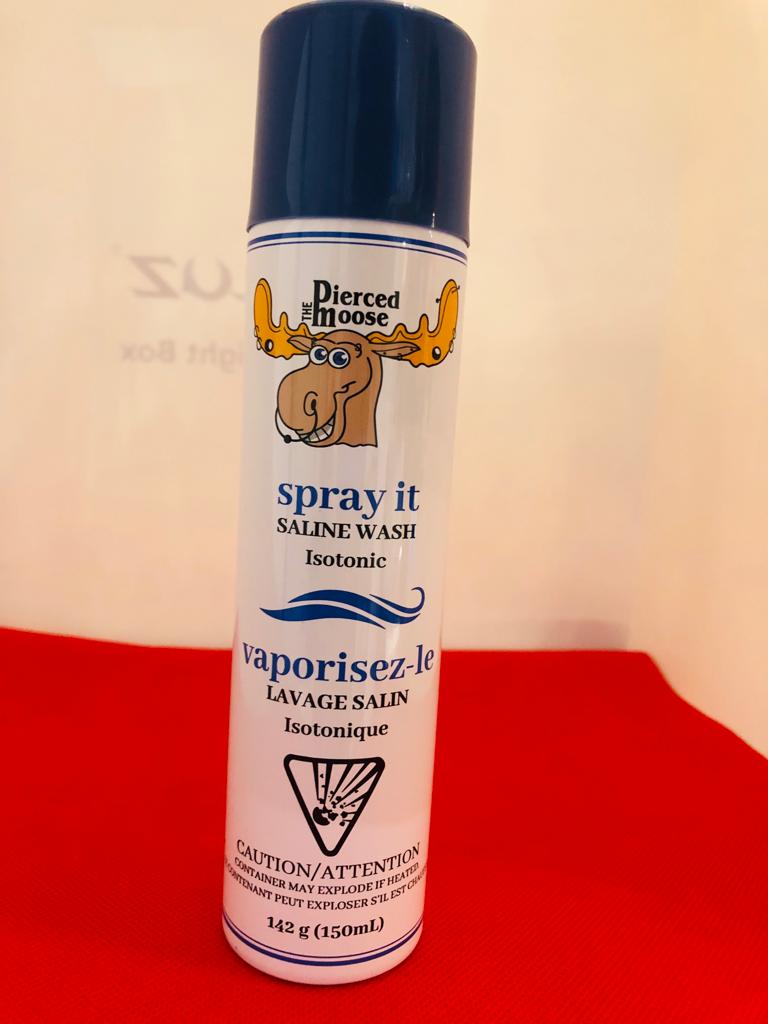 Fournitures de piercing après-soins