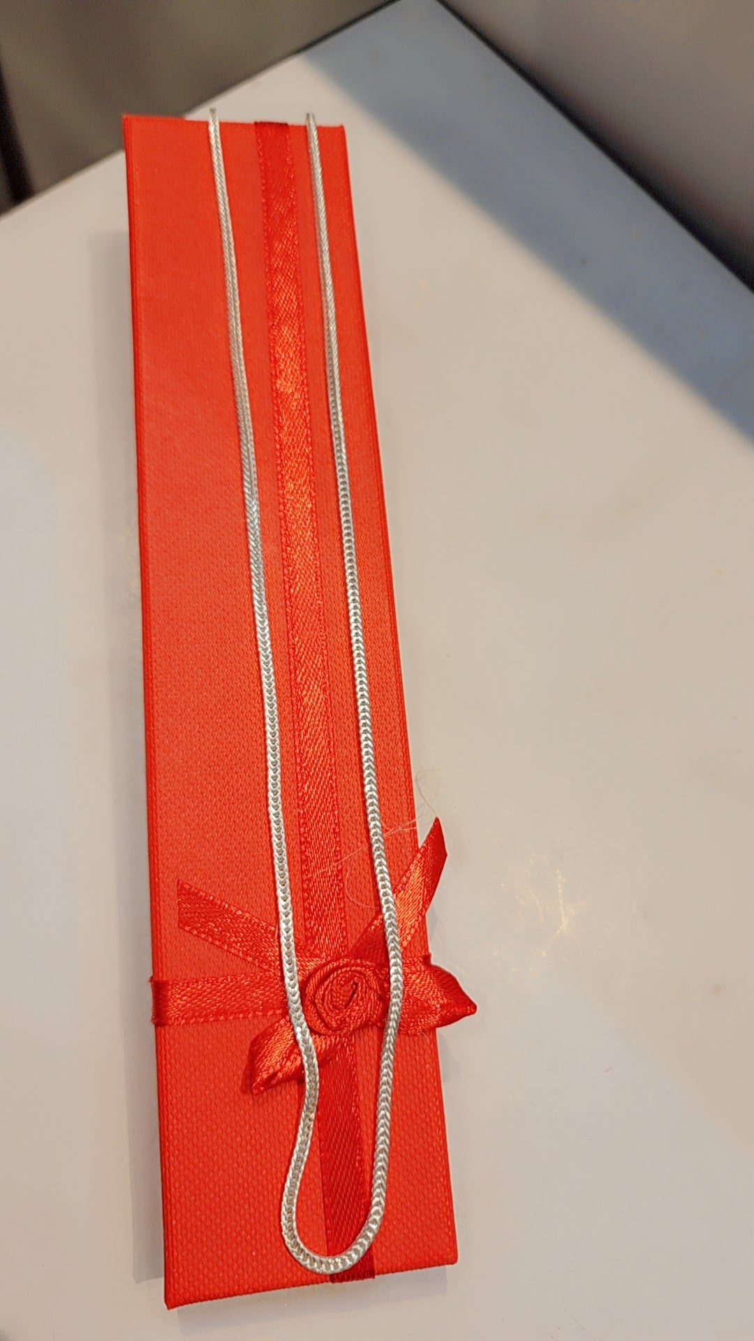 Chaînes en argent sterling