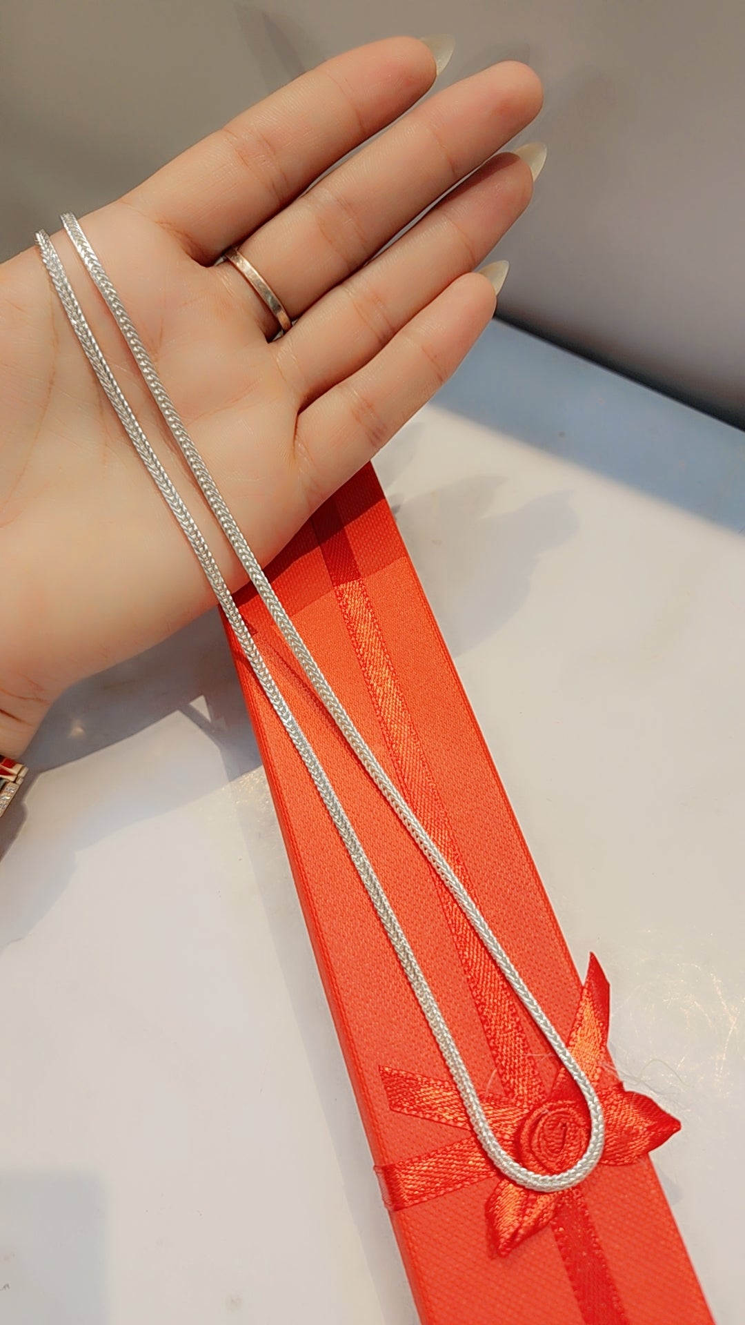 Chaînes en argent sterling