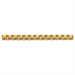 Real gold box chain (0.5mm)