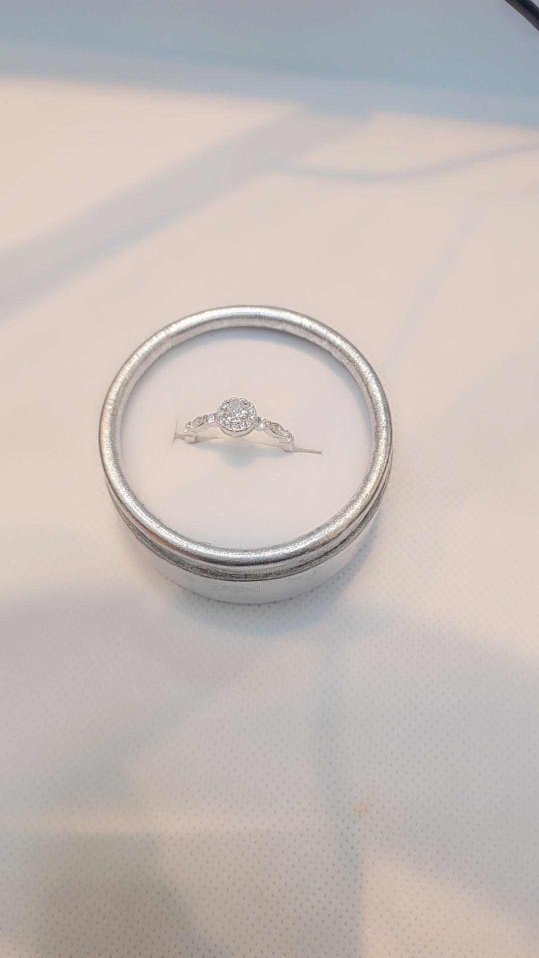 Bague en argent sterling