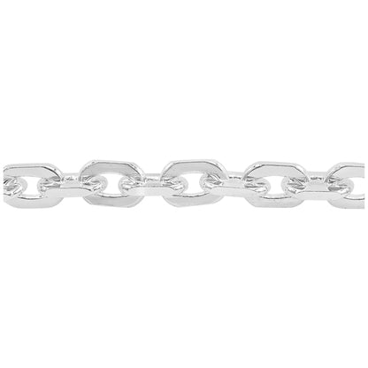 Chaîne câble en argent sterling (2 mm)