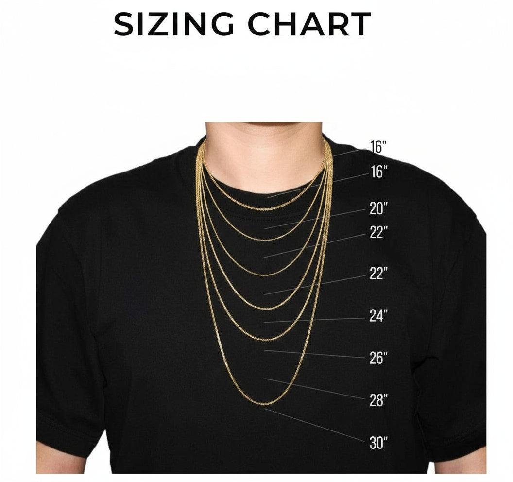 ਸਟੇਨਲੈੱਸ ਸਟੀਲ ਯੂਨੀਸੈਕਸ ਕਿਊਬਨ ਲਿੰਕ ਚੇਨ