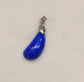 Sterling silver real Lapis pendant