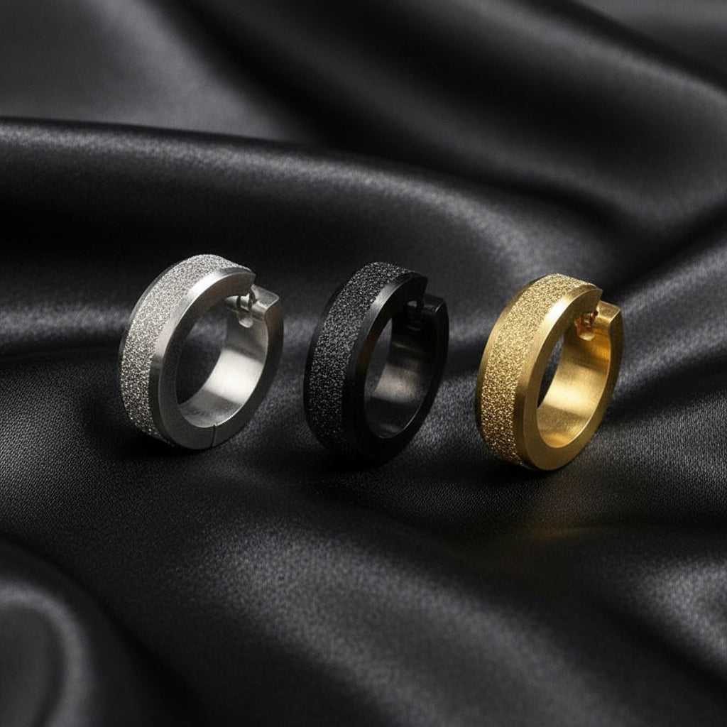 Des créoles scintillantes