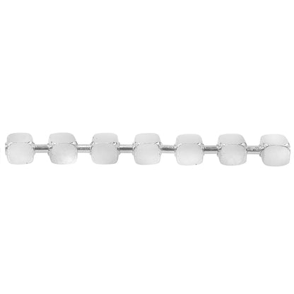Chaîne cubique en argent sterling (2,3)