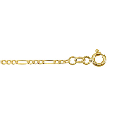 Real gold chain Figaro (1.55m)