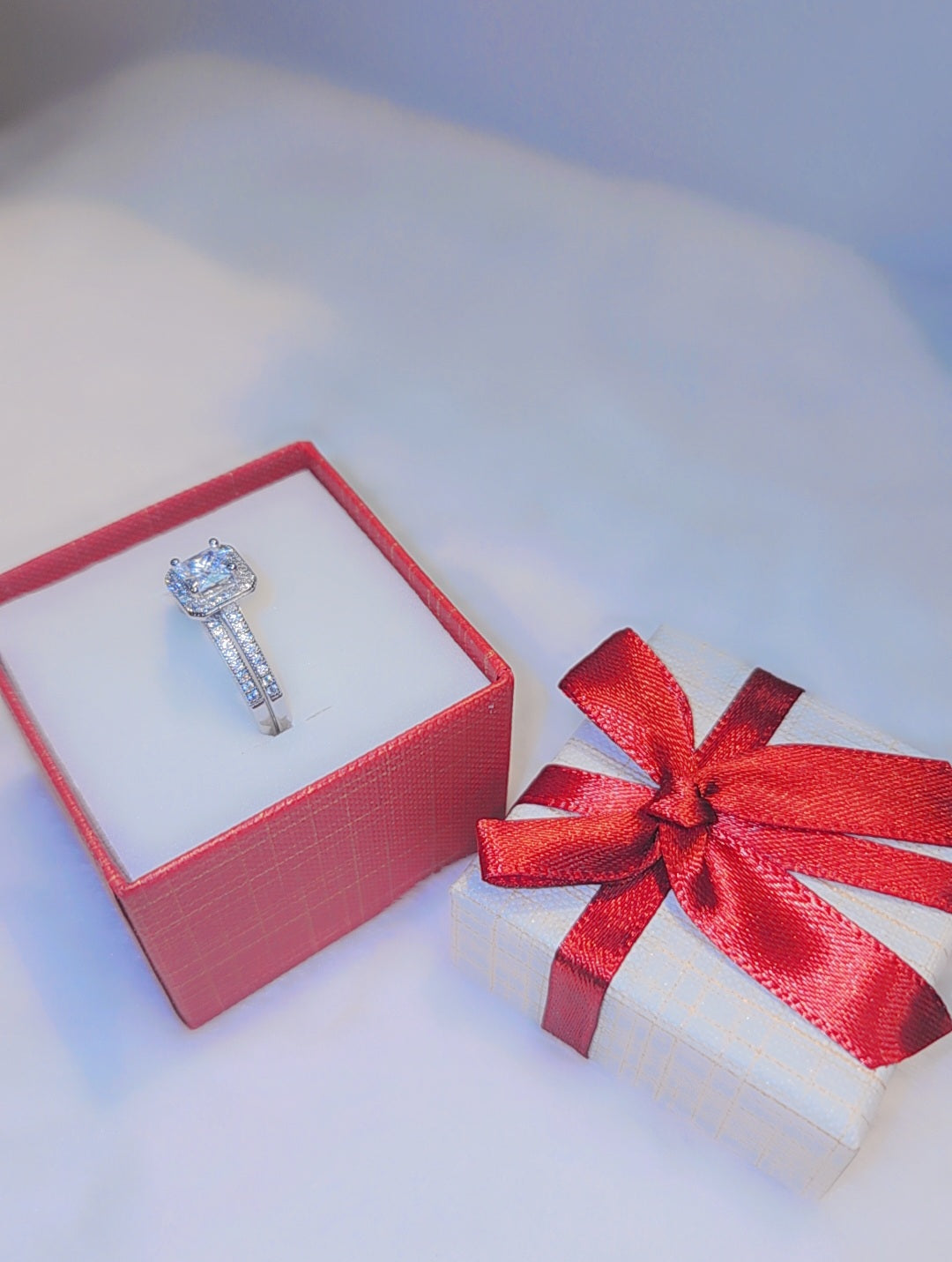 Bague superposée en argent sterling