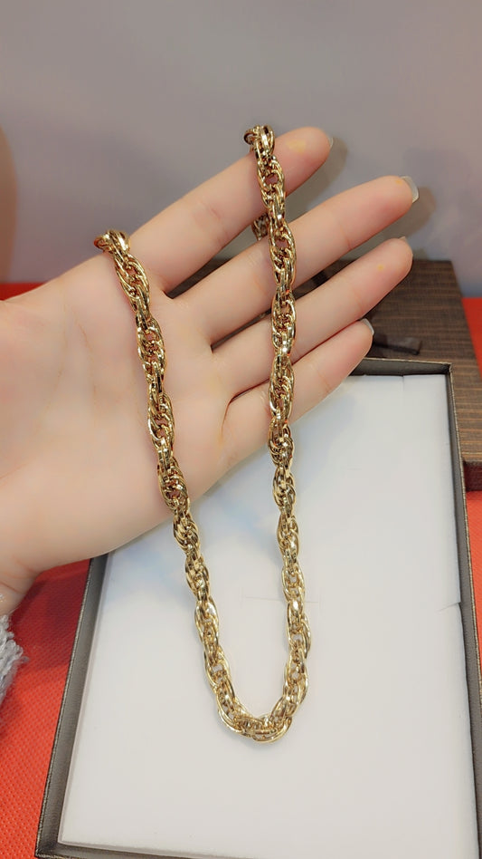 Gold plated chain