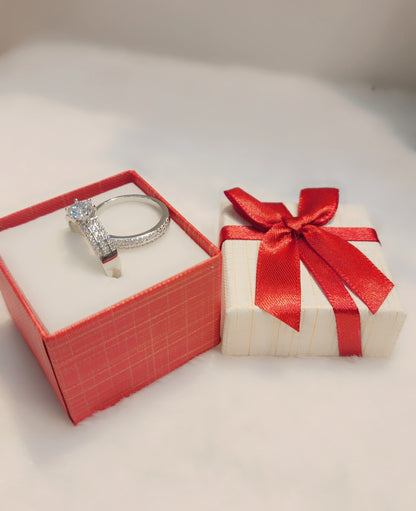 Bague superposée en argent sterling