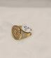 Gold plated Dollar Sign ring