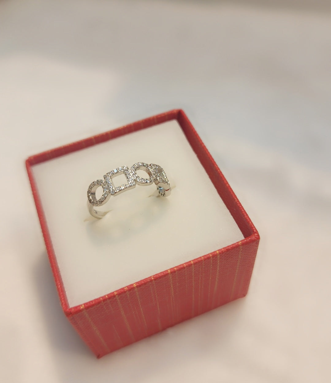 Bague en argent sterling