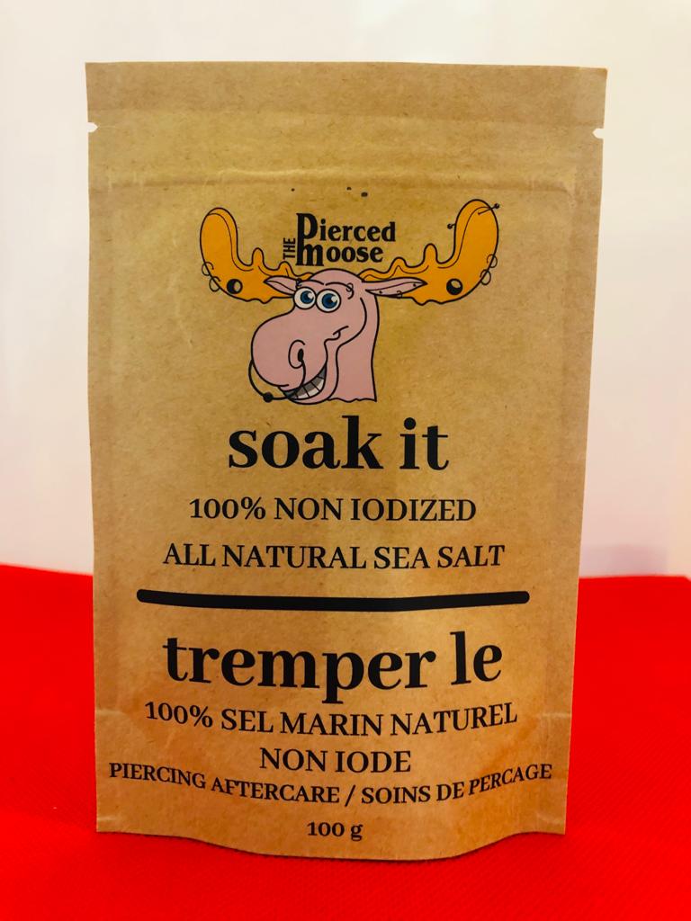 Fournitures de piercing après-soins