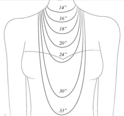 Real silver four leaf clover necklace