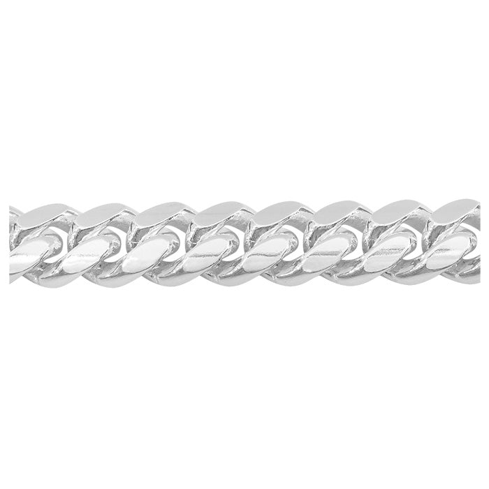 Chaîne cubaine Miami en argent sterling (5,5 mm)