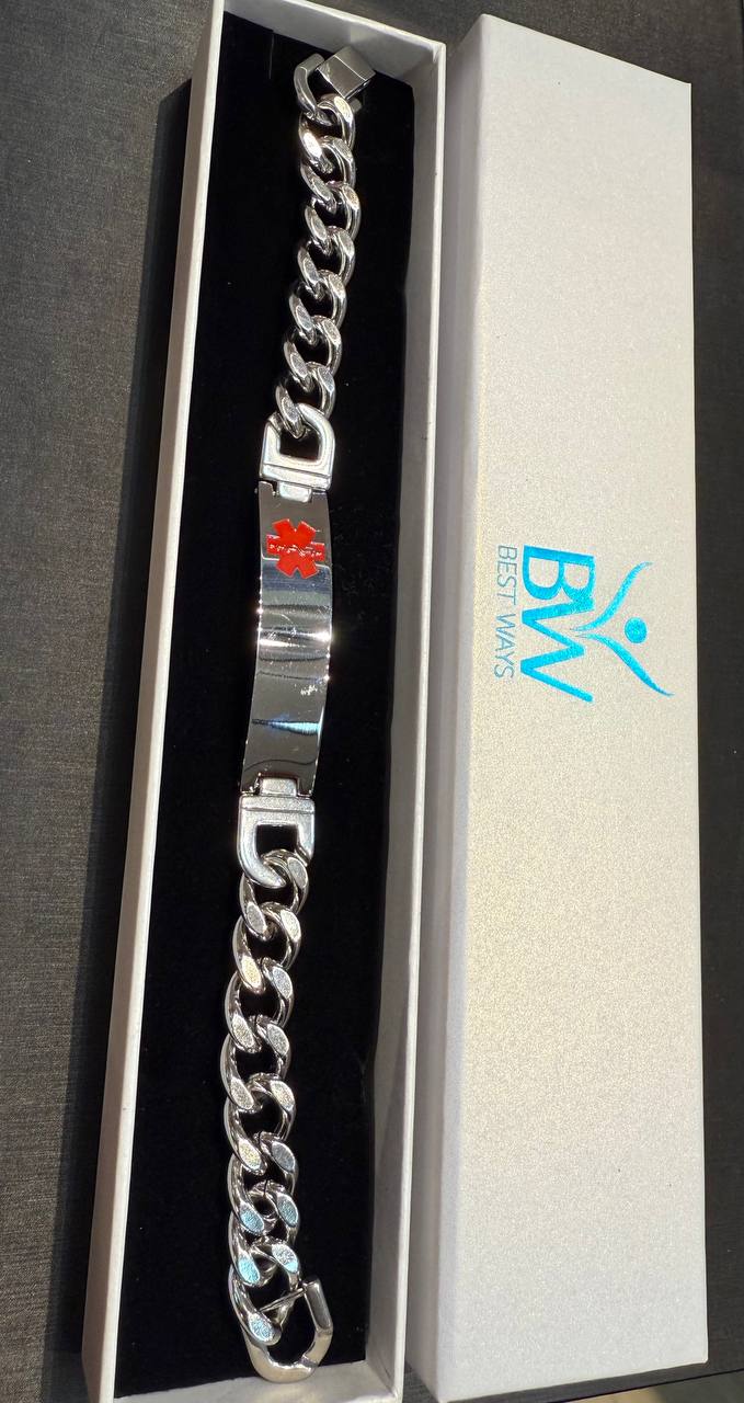 BestWaysTM Medical Alert
Bracelet