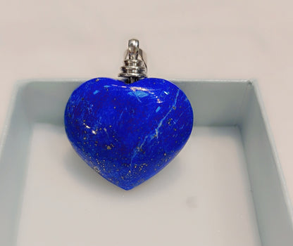Argent sterling et véritable pierre de lapis-lazuli