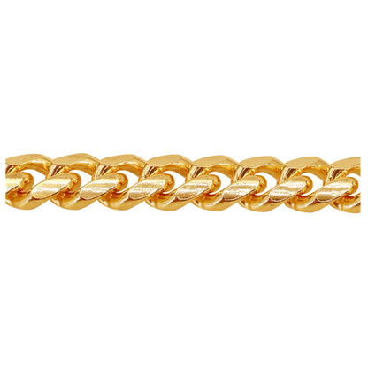 22KT Gold Miami Cuban chain(3.46mm)